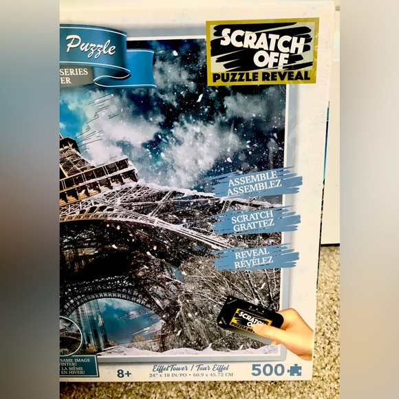 500 piece seasons scratch puzzle - Picture 3 of 4